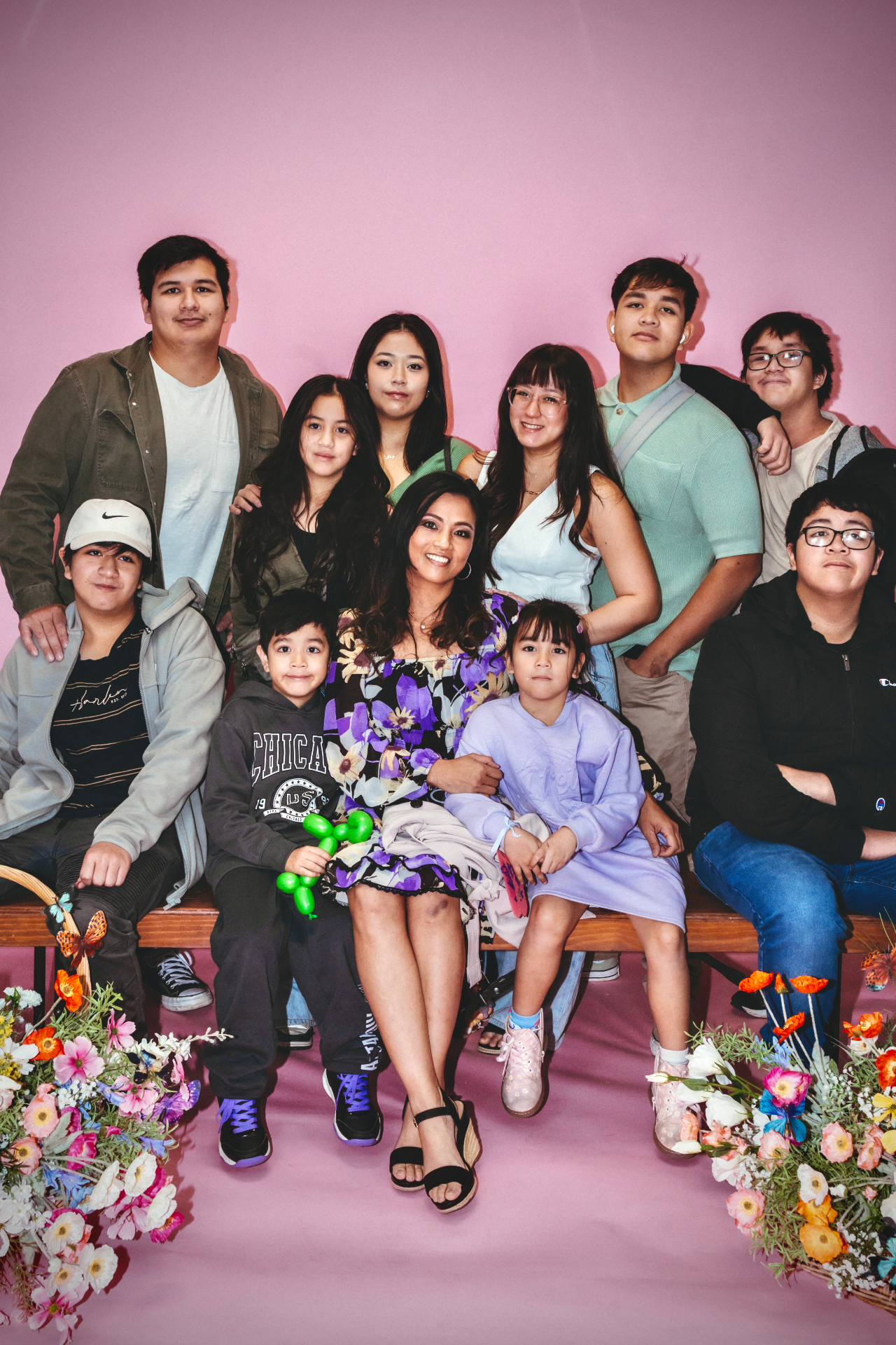 Shaz and her family - sHazOOPLA